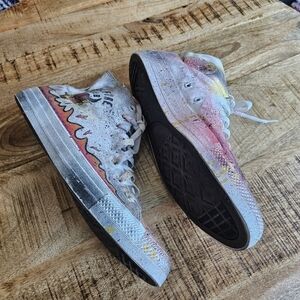 Unisex CONVERSE Chuck Taylor ALL STAR HIGH TOP Fire/Multicolor 1U646F M9 W11
